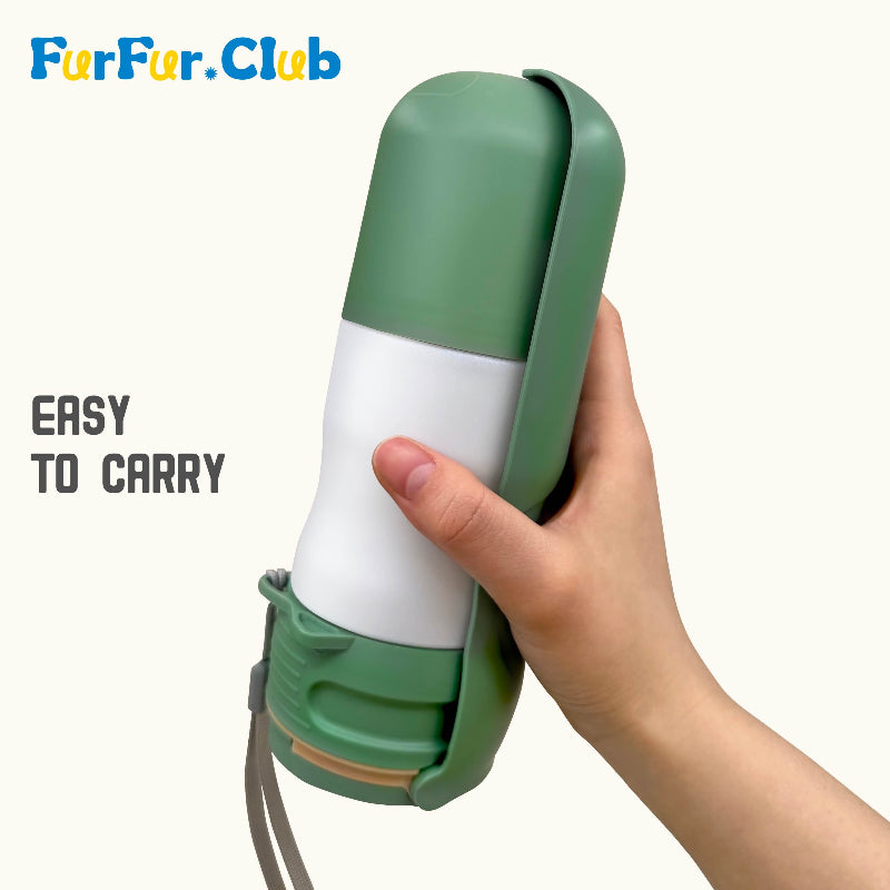 2in1 Pet Food and Water Dispenser with light 13oz