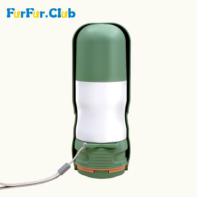 Pet Food and Water Dispenser with light-2