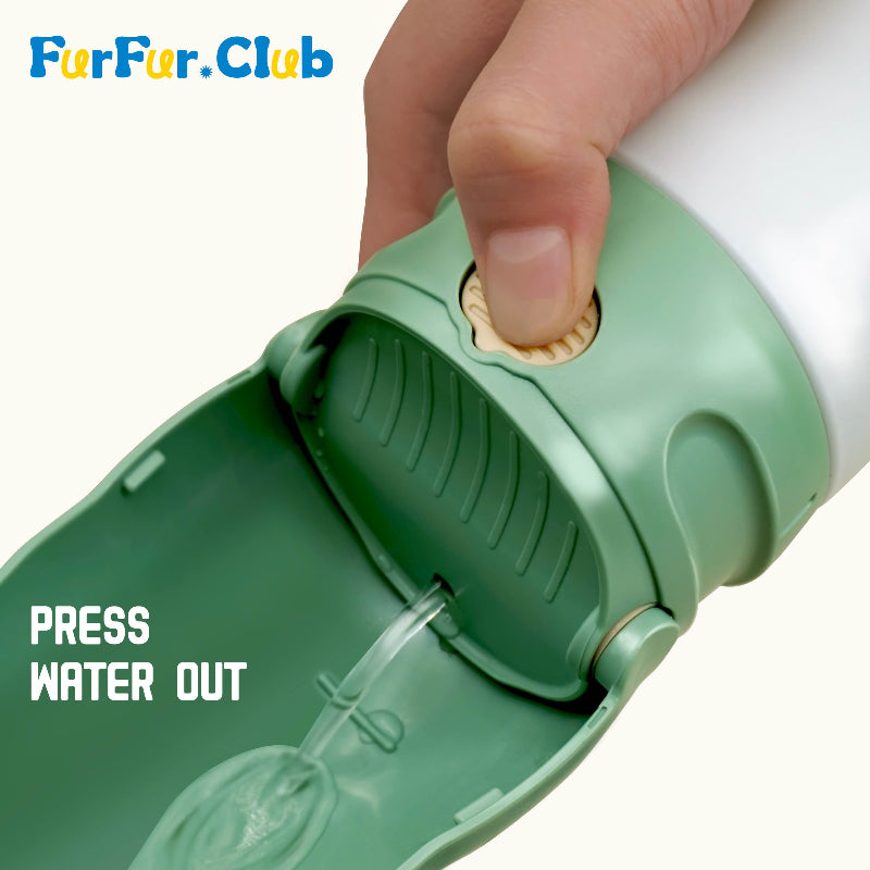 2in1 Pet Food and Water Dispenser with light 13oz