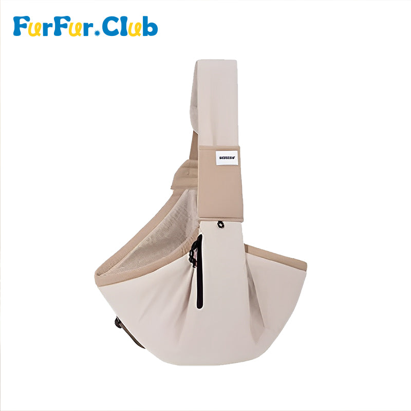 Spacious and Secure Pet Crossbody Bag with Upgraded Features